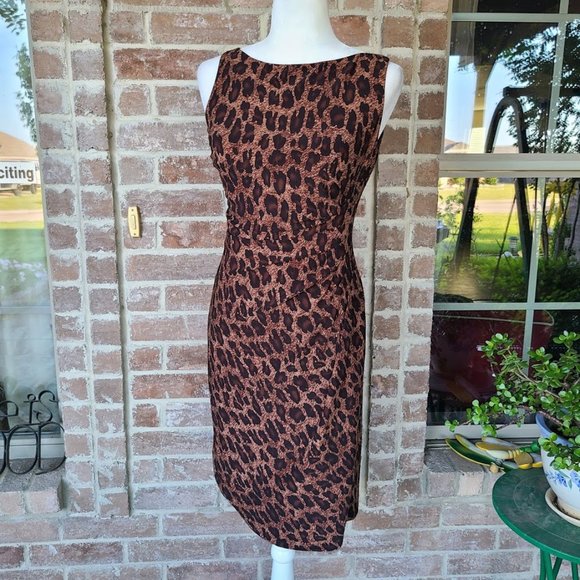 Lauren Ralph Lauren Dresses & Skirts - LAUREN RALPH LAUREN Leopard print ruched dress 4
